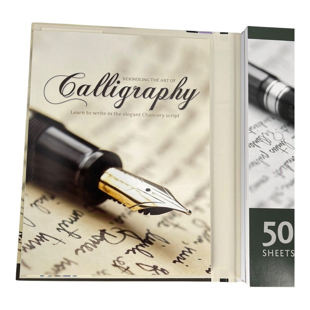 SpiceBox Masterclass Calligraphy Writing Set Instruction Guide Pens Ink NIB - Picture 6 of 11